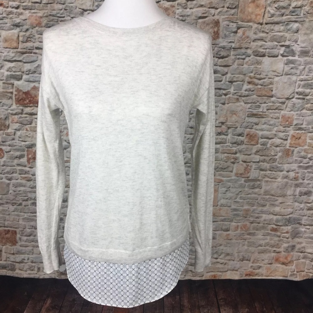 Ann Taylor LOFT Women's Split Back Sweater Sz XSP