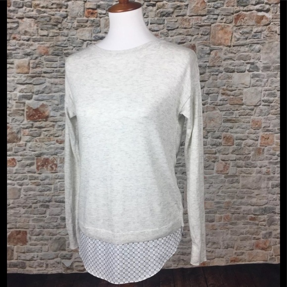 Ann Taylor LOFT Women's Split Back Sweater Sz XSP - Picture 4 of 7