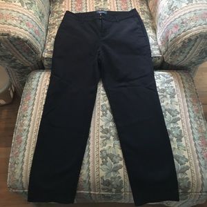 Old Navy Harper Mid Rise Black Pant with Stretch