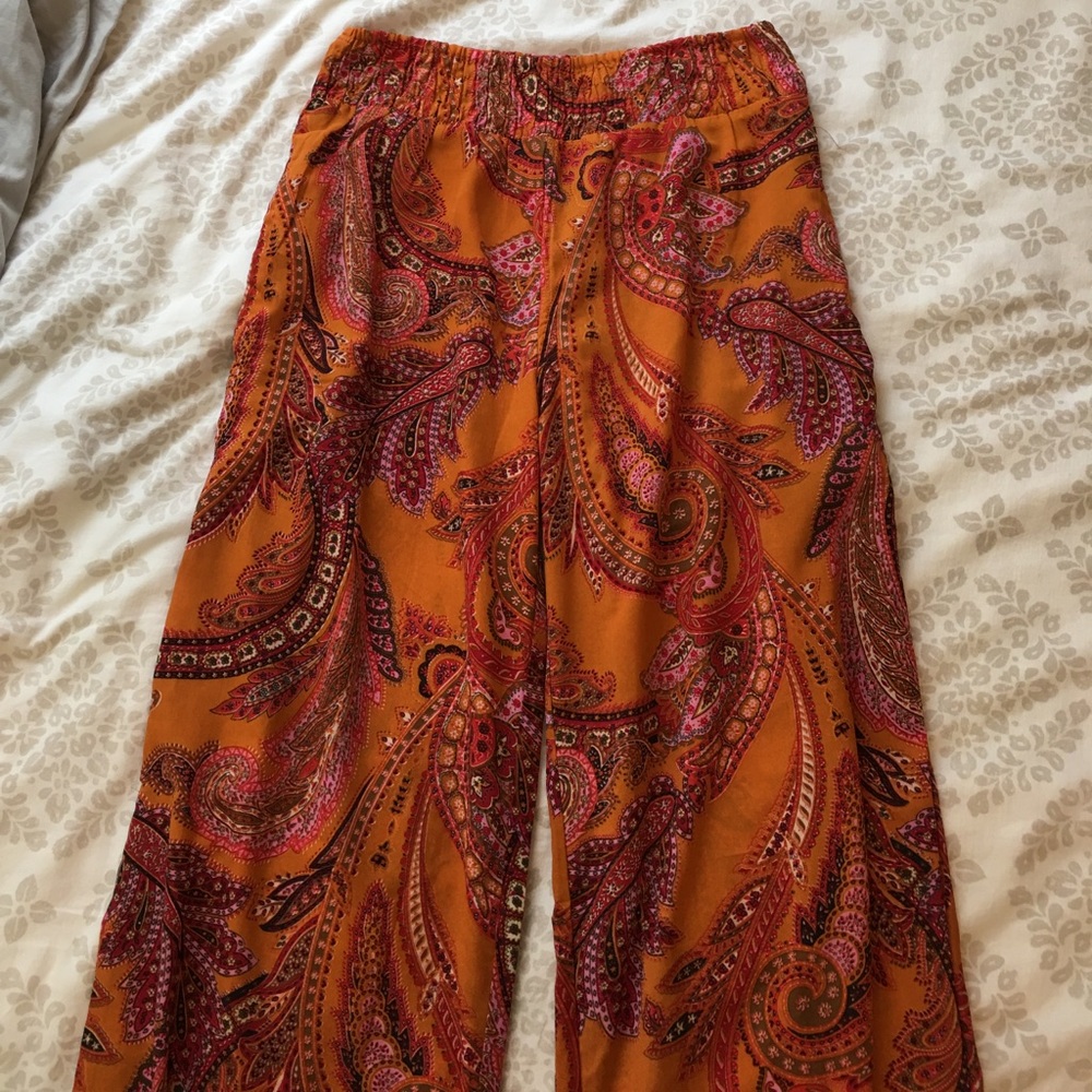 Fun bright hippy pants