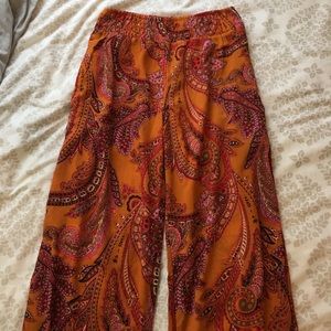 Fun bright hippy pants