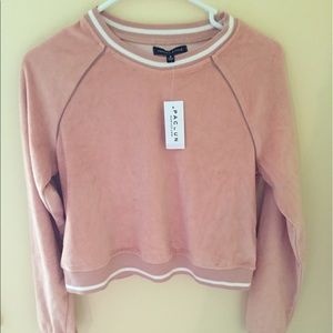 Kendall & Kylie cropped sweatshirt