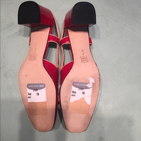 Retro patent red sling black pump - Picture 3 of 3