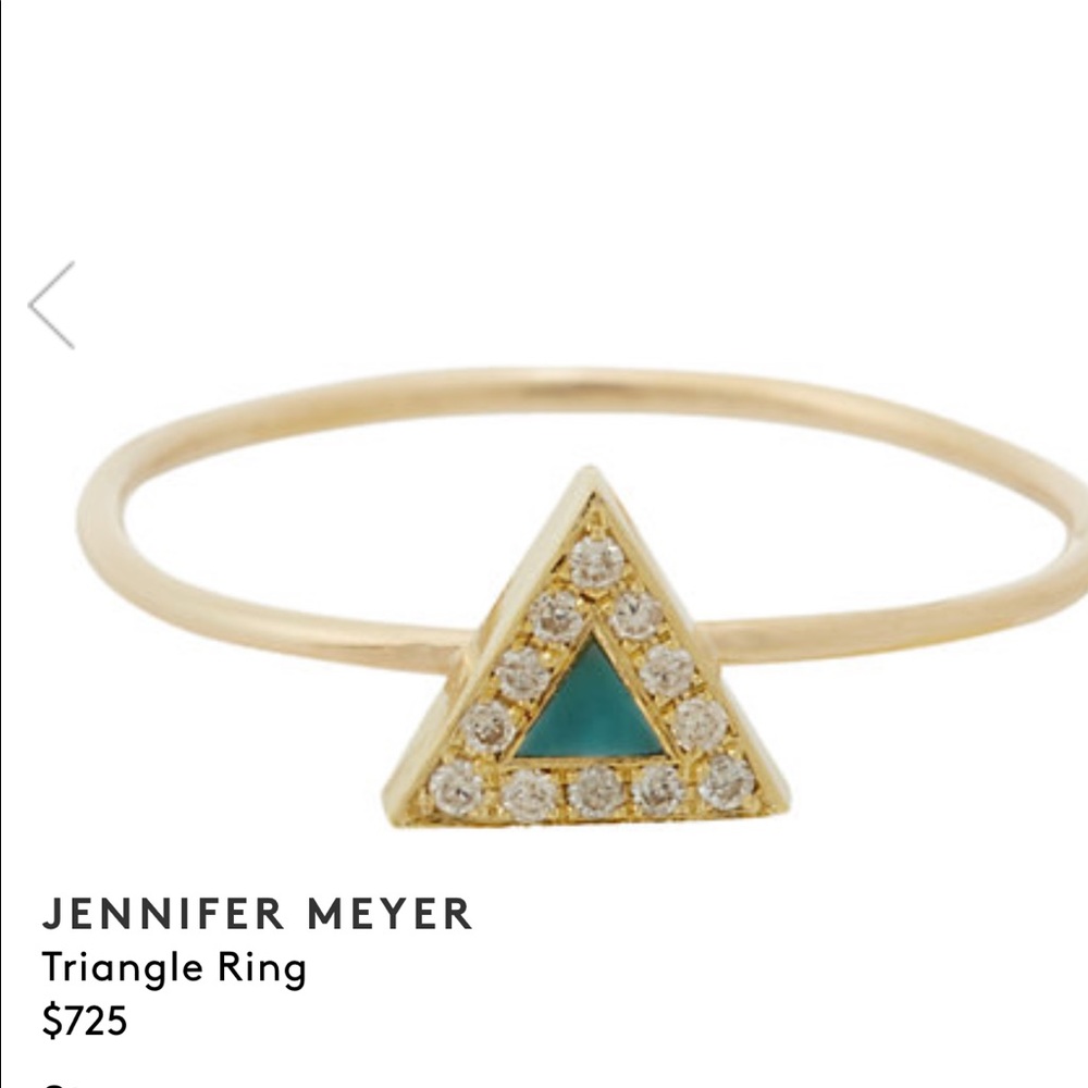 SOLD!!! Jennifer Meyer 18K gold/diamond/opal Ring