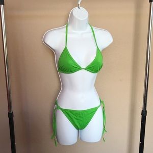 Victoria’s Secret Lime Green Triangle Bikini