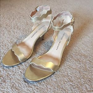 Chinese Laundry gold heels