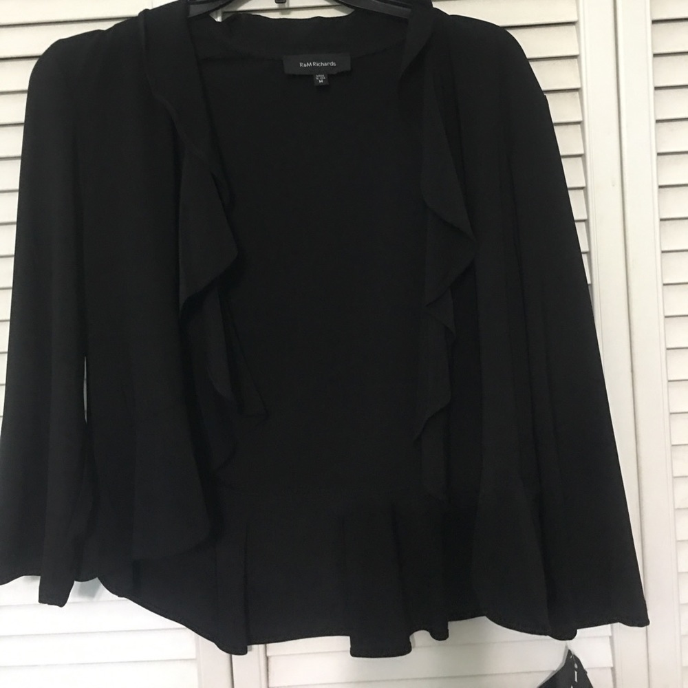 Black eveningwear throw brand-new never worn