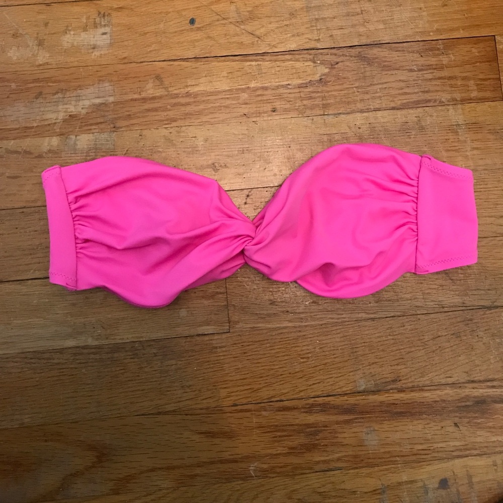 Simple Pink Bikini Top