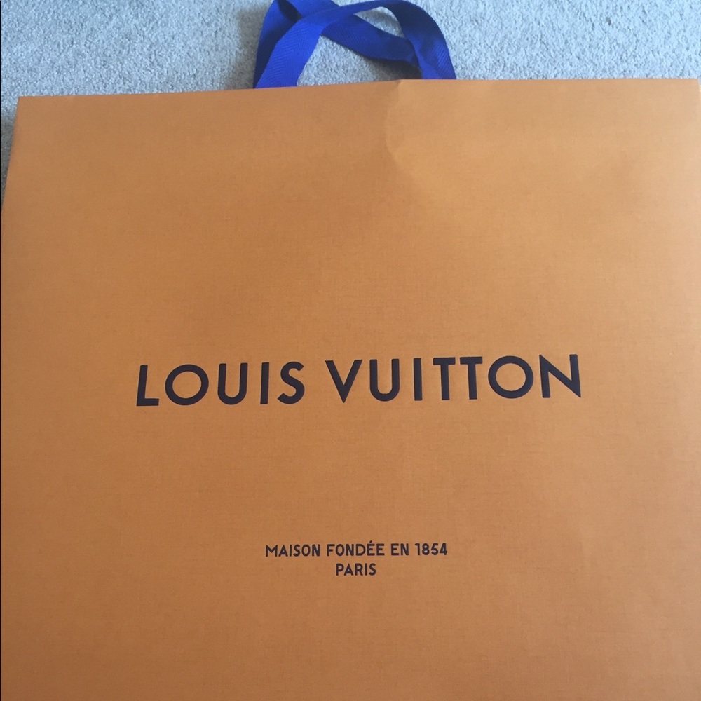 Louis Vuitton shopping bag