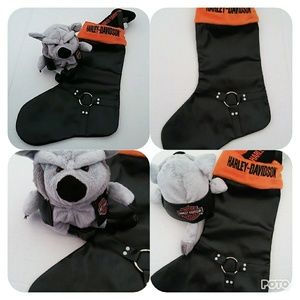 Harley-Davidson Dog Stocking & Wild Rebel Rider