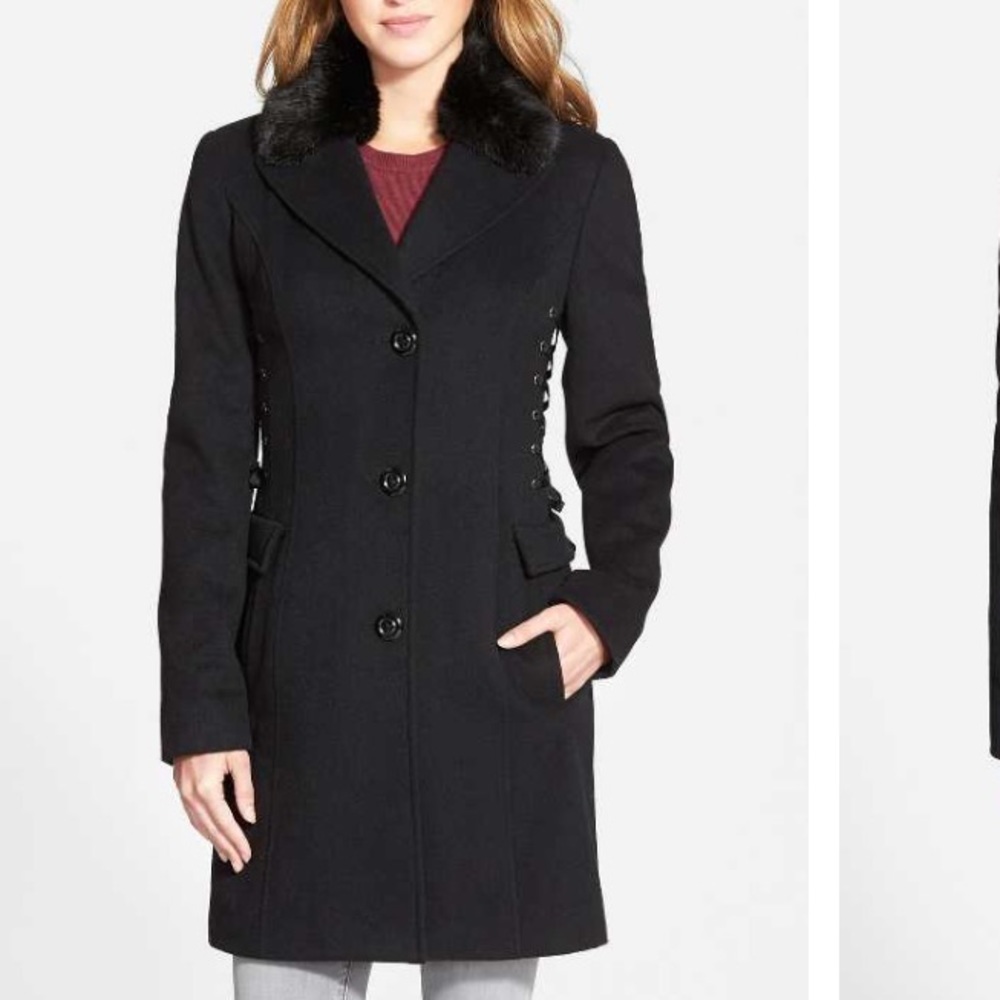 Betsey Johnson Wool Blend Coat