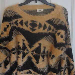 Tobi Aztec print sweater