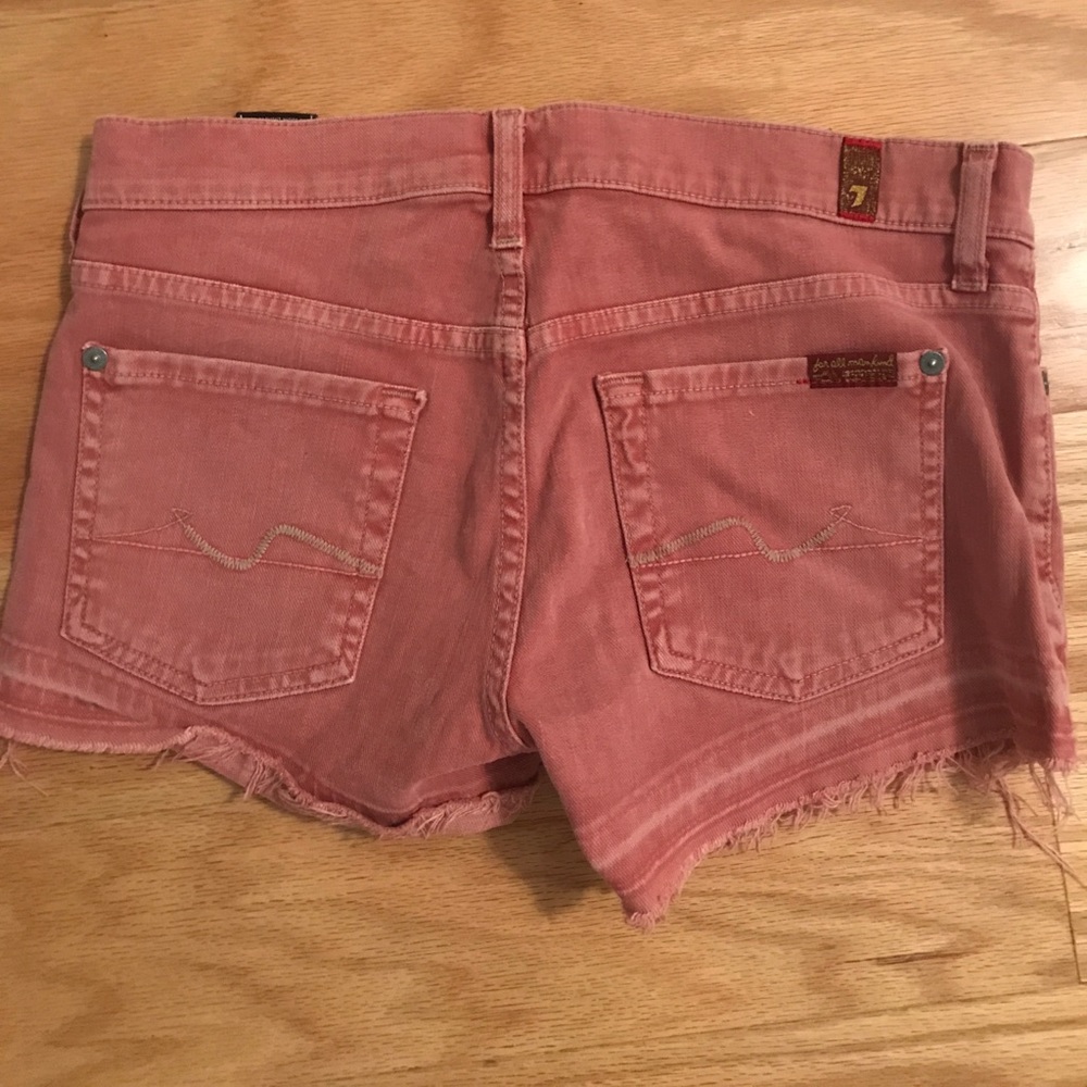 7 brand jean shorts