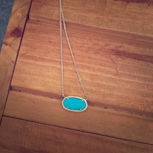 Blue Kendra Scott necklace