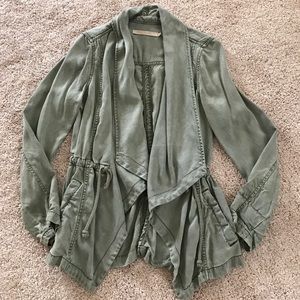 Green lightweight jacket