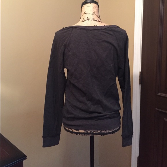 Slight Boatneck Light Sweatshirt - Picture 3 of 7