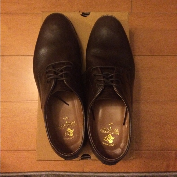 Custom Made Brown Leather Derby Shoes
