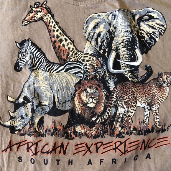 Vintage African Animals Tee - Picture 2 of 4