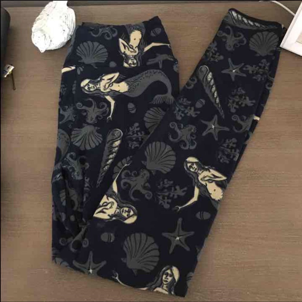 Lularoe OS Mermaid Leggings