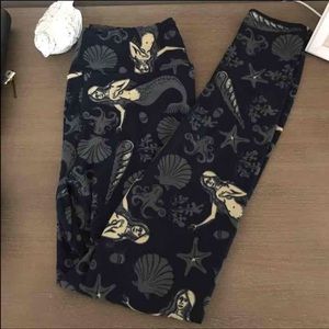 Lularoe OS Mermaid Leggings