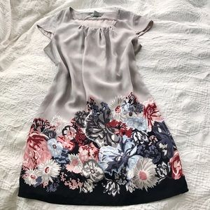 H&M floral shift dress