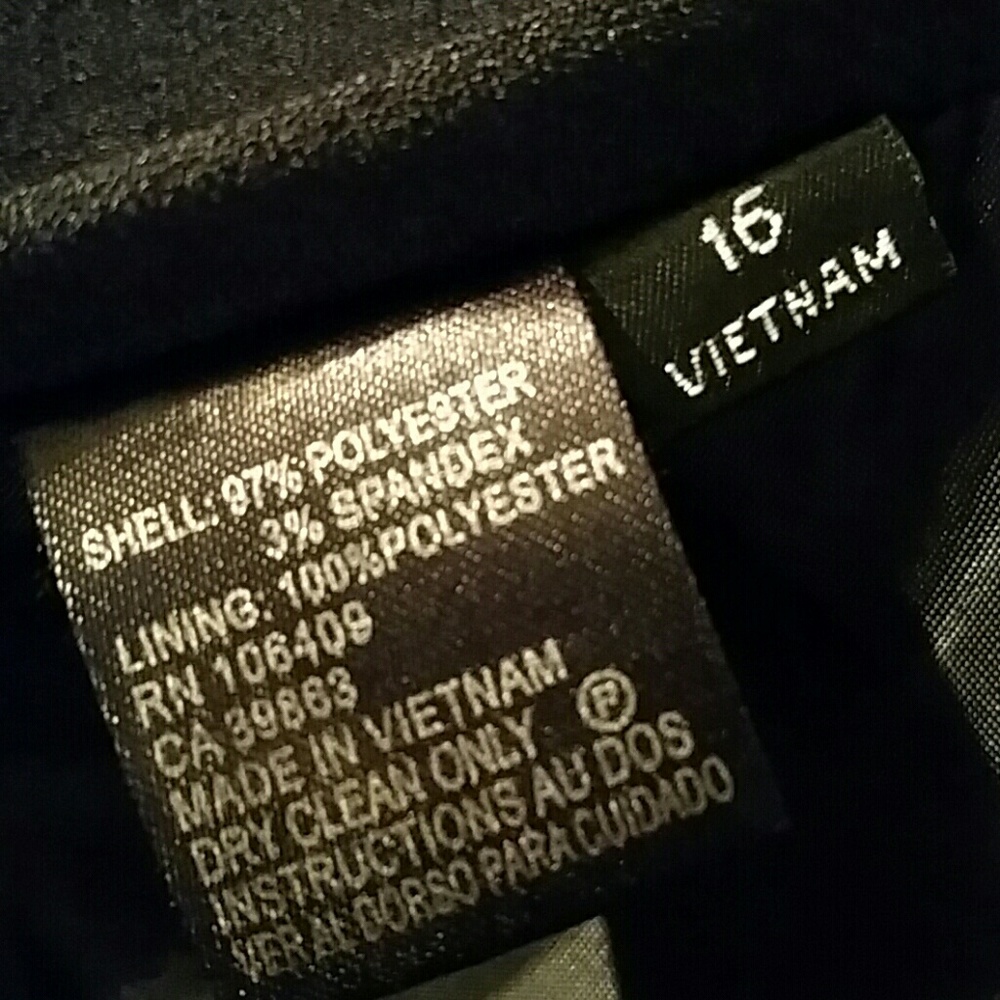 Black Tahari skirt - Picture 4 of 5