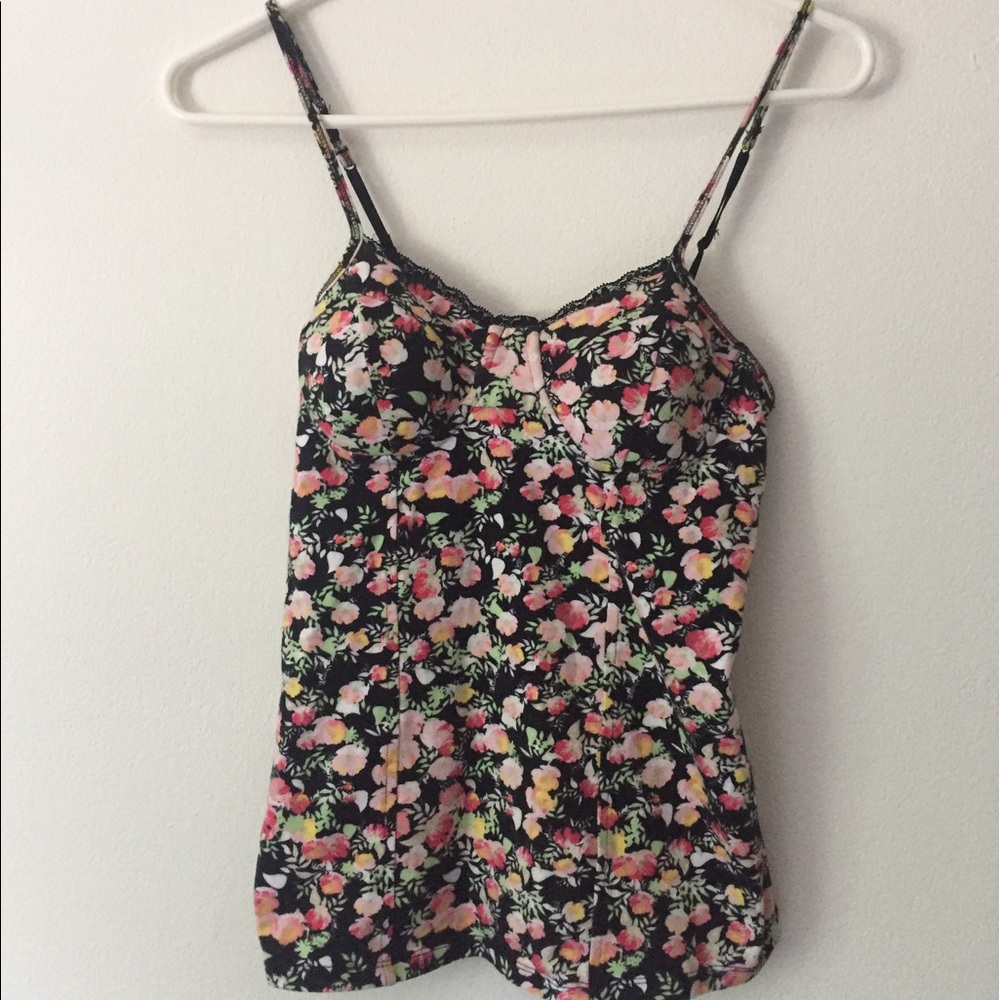 Floral tank top