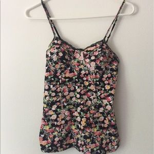 Floral tank top