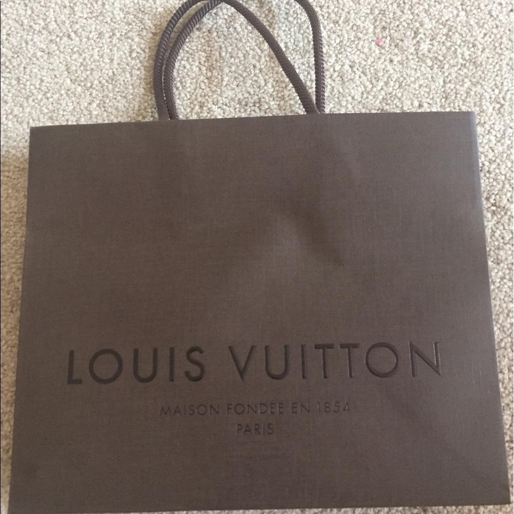 Louis Vuitton shopping bag