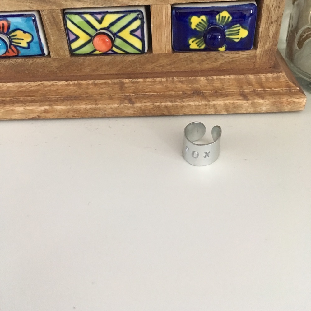 Cute silver ring
