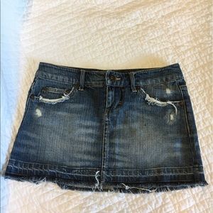 Denim miniskirt  size small