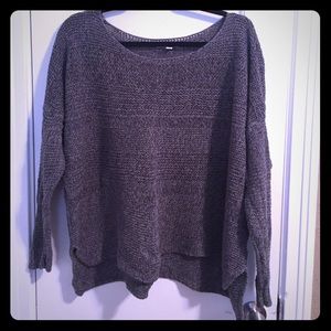 American Eagle Woven Knit Chunky Sweater