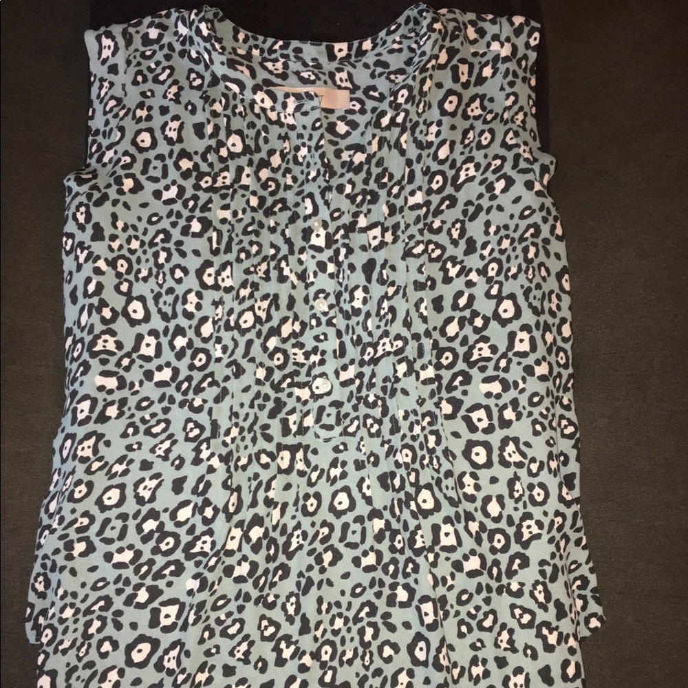 Loft shell blouse