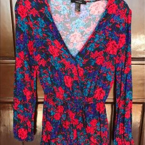 Floral Forever 21 romper