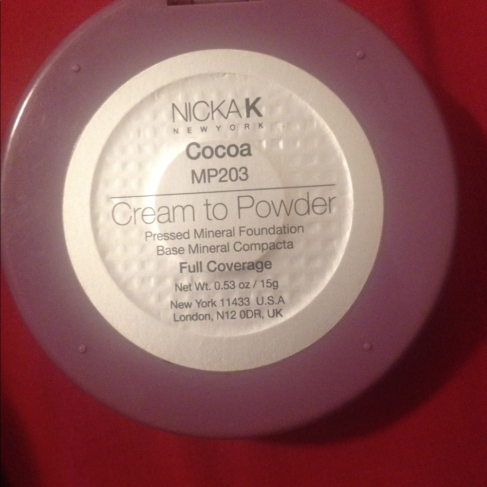 Cream To Powder (HAVE TO BUNDLE THIS ITEM)