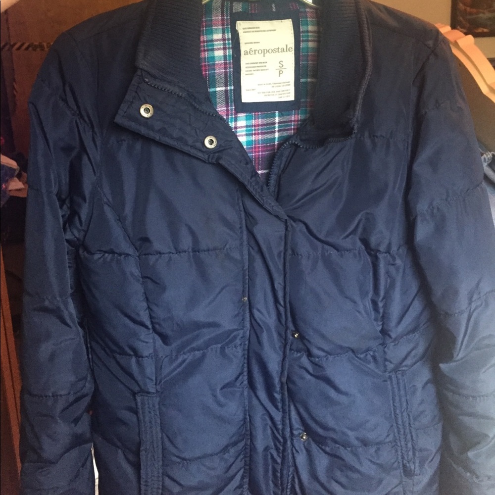 Navy waterproof, winter jacket