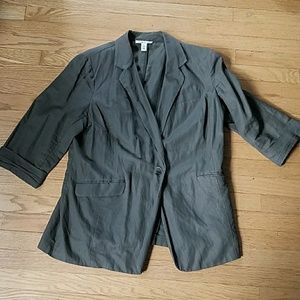 3/4 length sleeve dress jacket/blazer