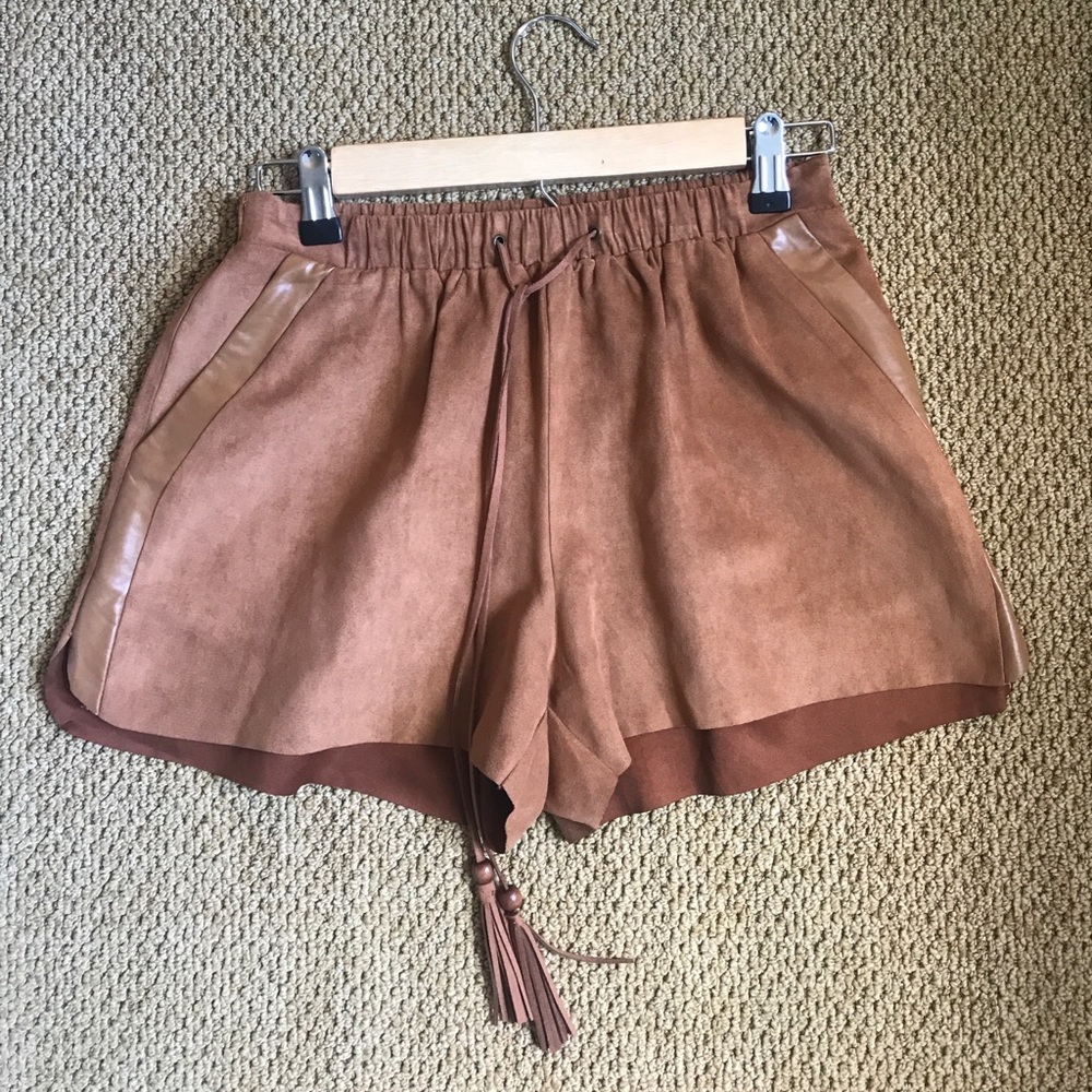 Brown shorts