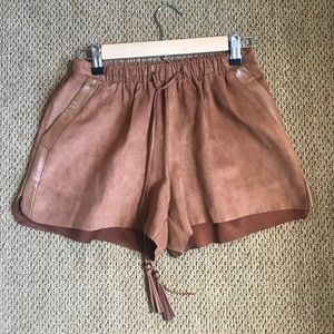 Brown shorts