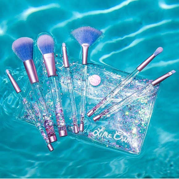 Lime Crime 💜 Aquarium Glitter Angled Brow Brush - Picture 3 of 4