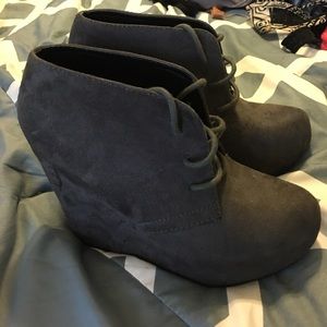 Rue 21 Wedge Booties