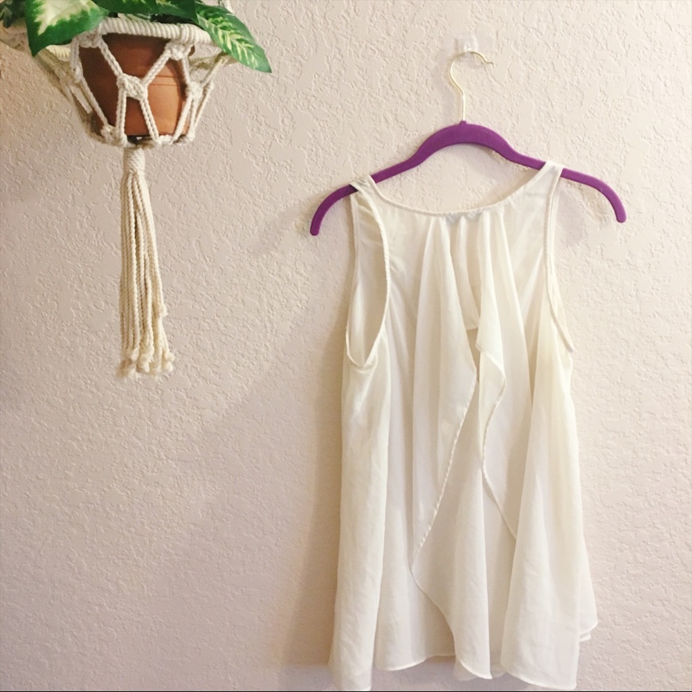 Angelic Flowy back blouse