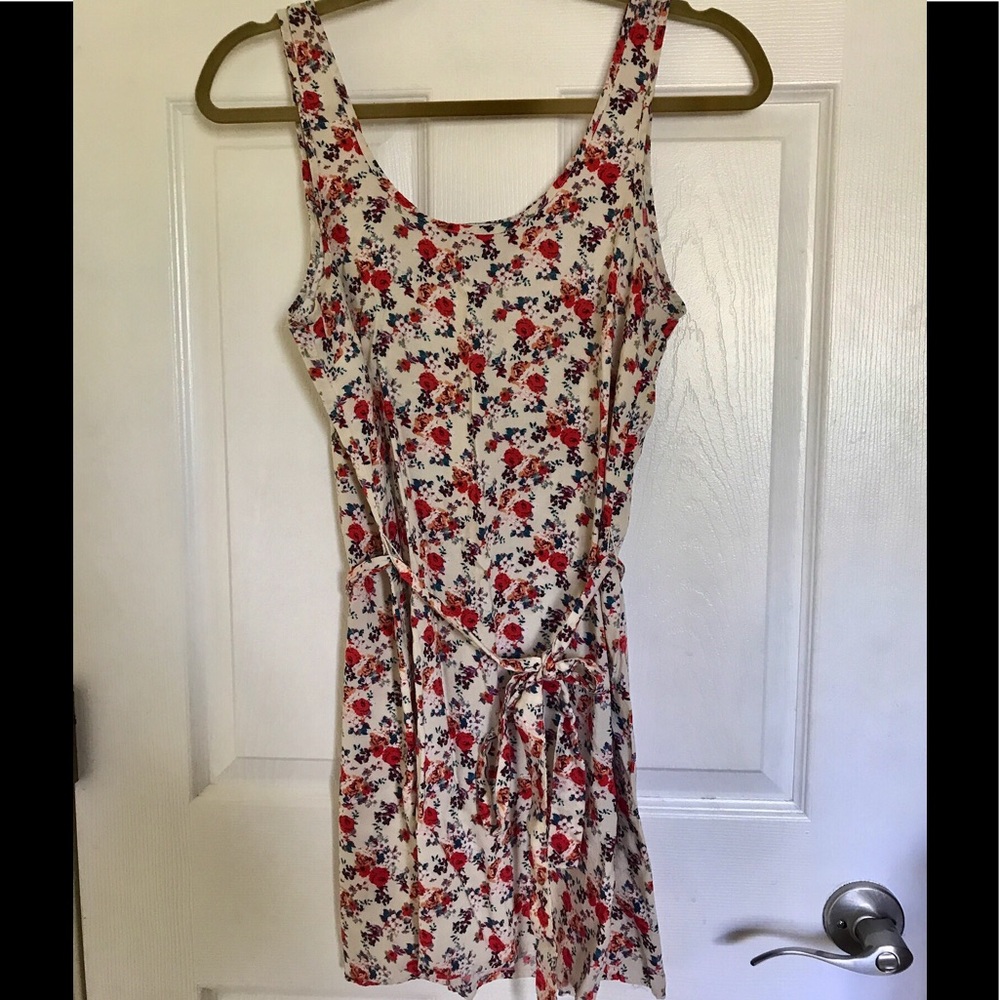 Printed Floral Casual Dress