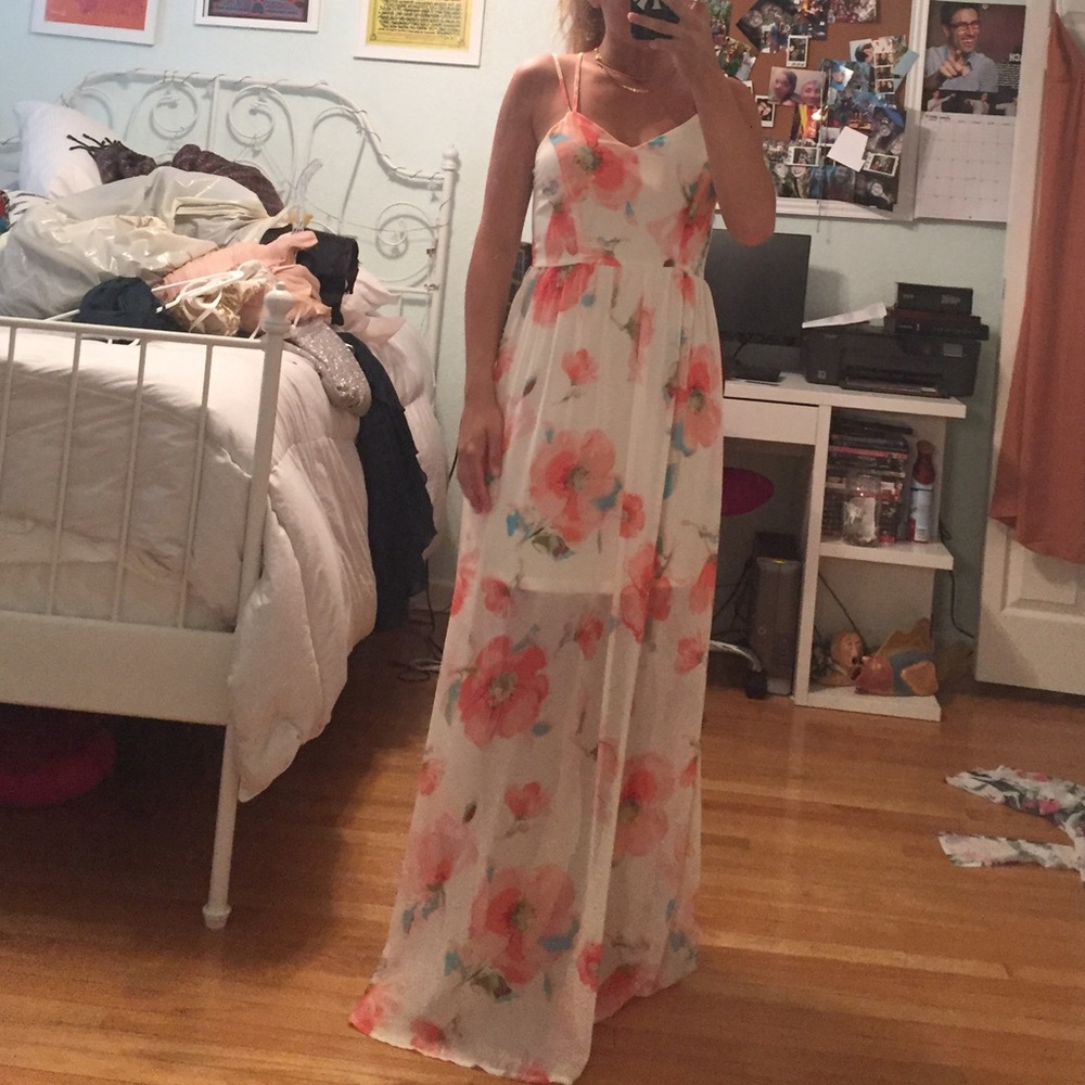 Flora maxi dress