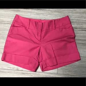 The Limited Pink Cuffed Shorts