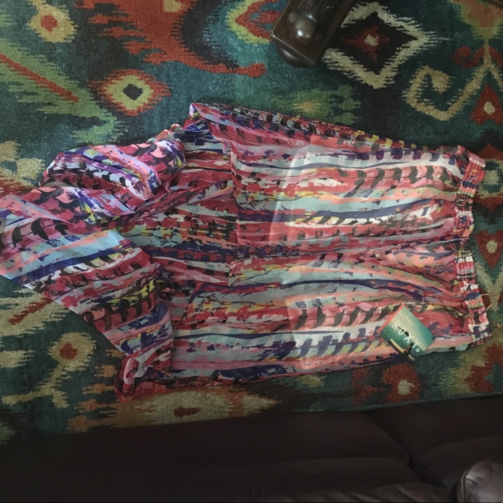 A high low maxi skirt