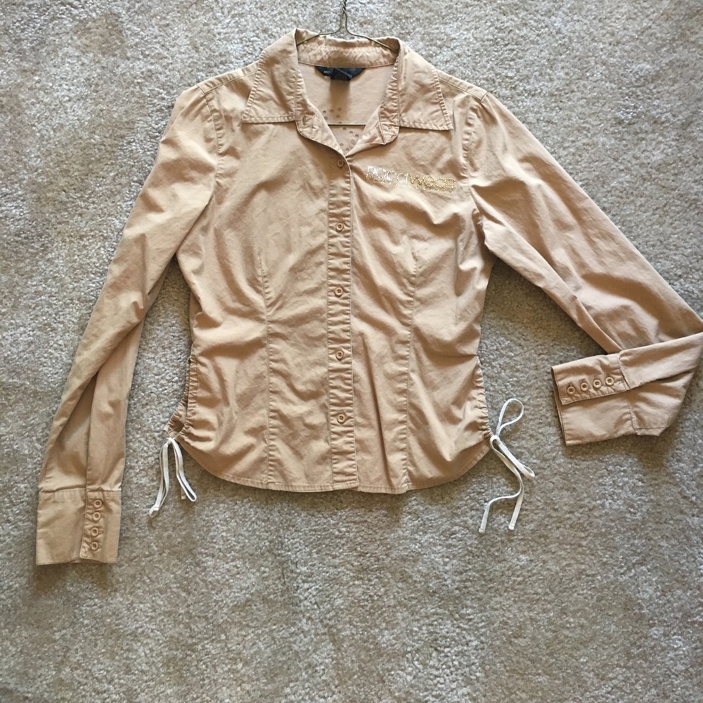 💎 Rocawear Rhinestone Button Up Shirt 💎