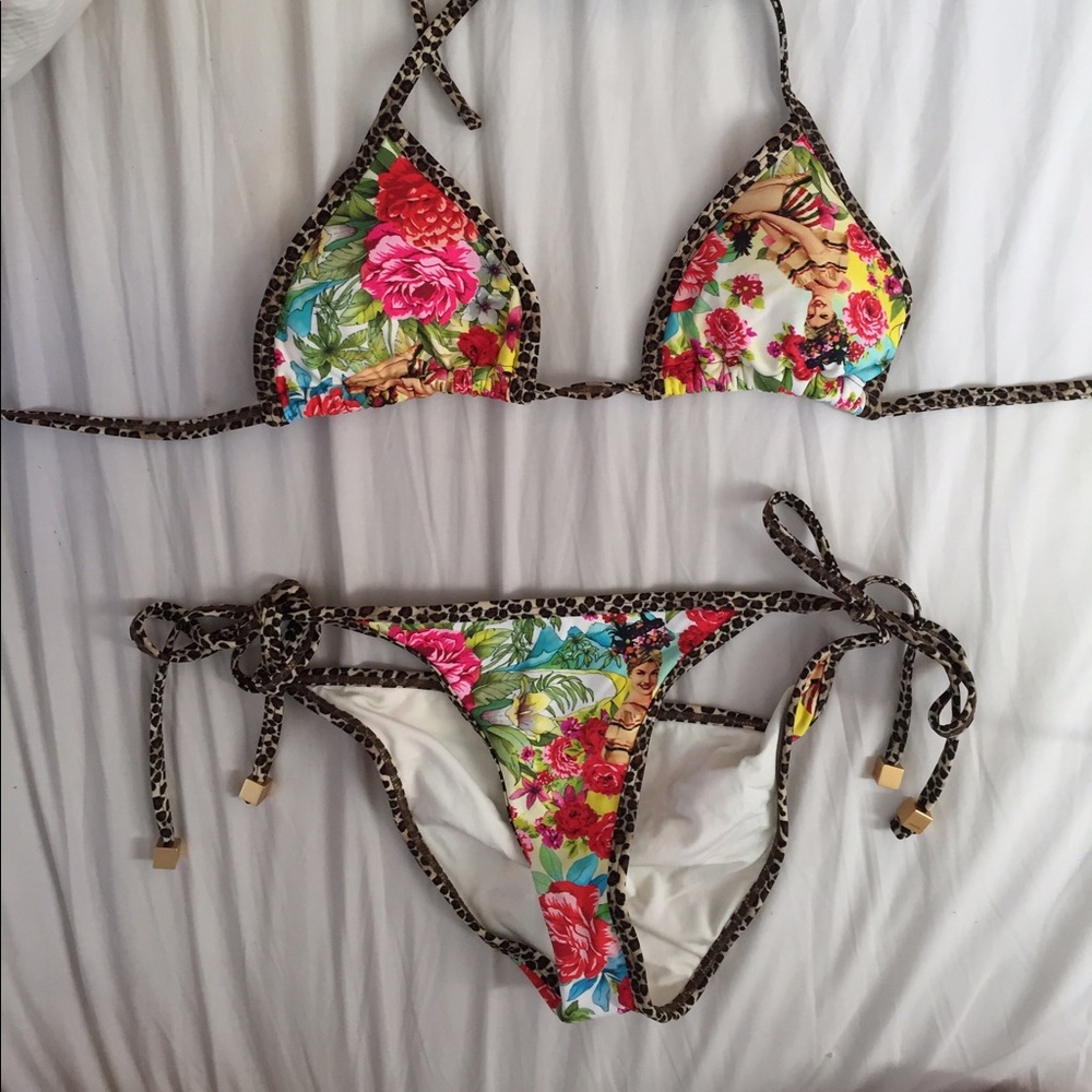 Colorful bikini