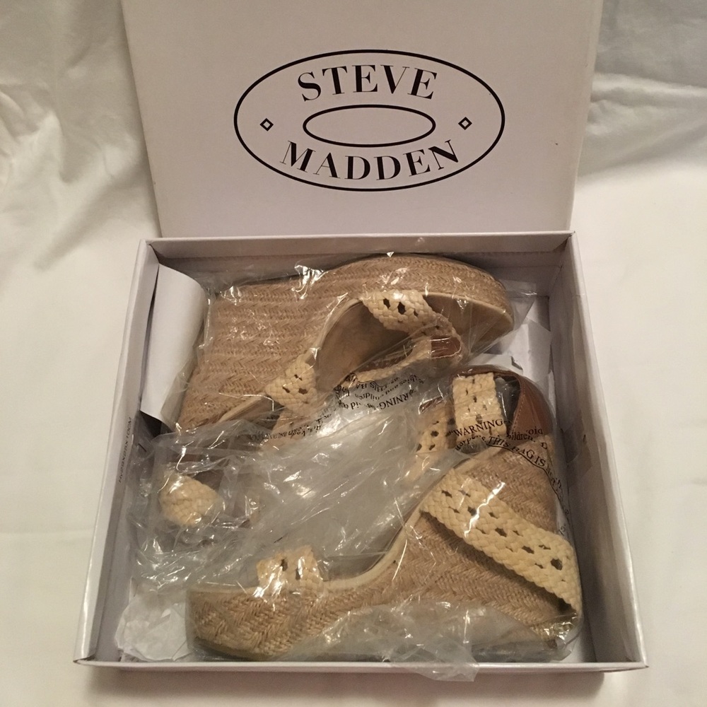 Steve Madden espadrilles wedges