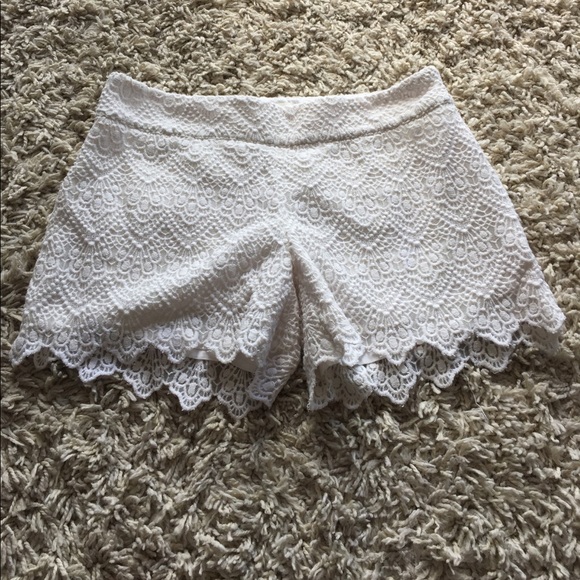 Anthropologie Pants - Anthropologie Lace Shorts